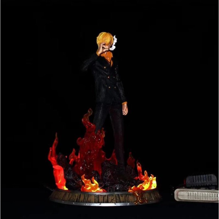 Mô hình sanji hút khói có led 38cm - One Piece