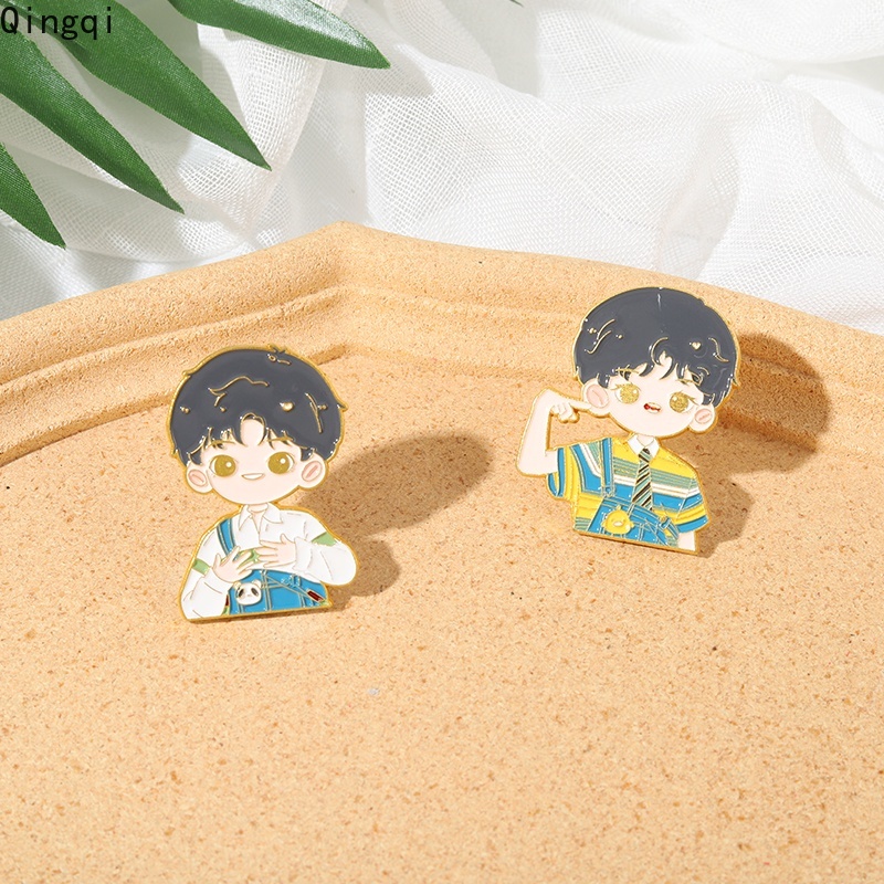 Trâm cài áo Miss Zoe hình hoạt hình nhiều màu sắc dễ thương