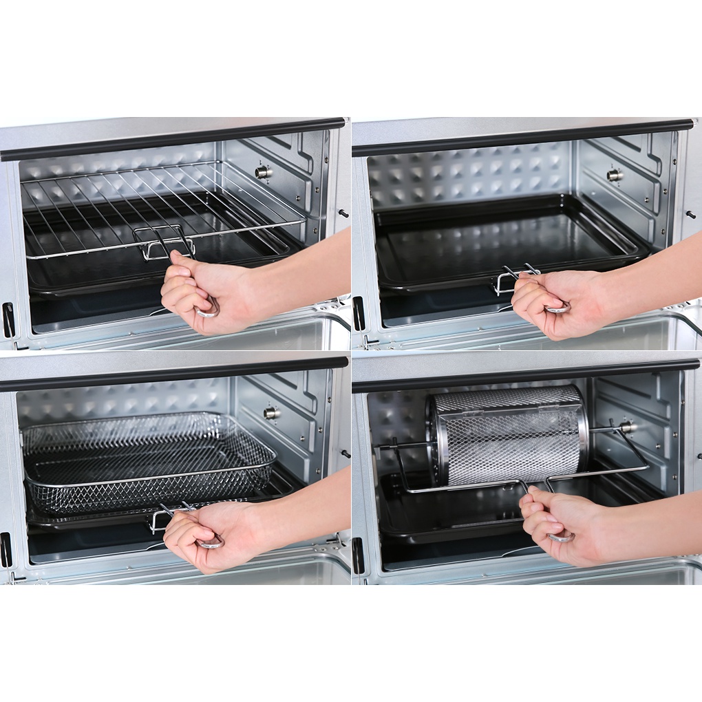 Lò nướng kiêm nồi chiên không dầu Unie Q36 25 lít