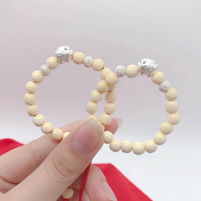Vòng dâu mix heo bạc