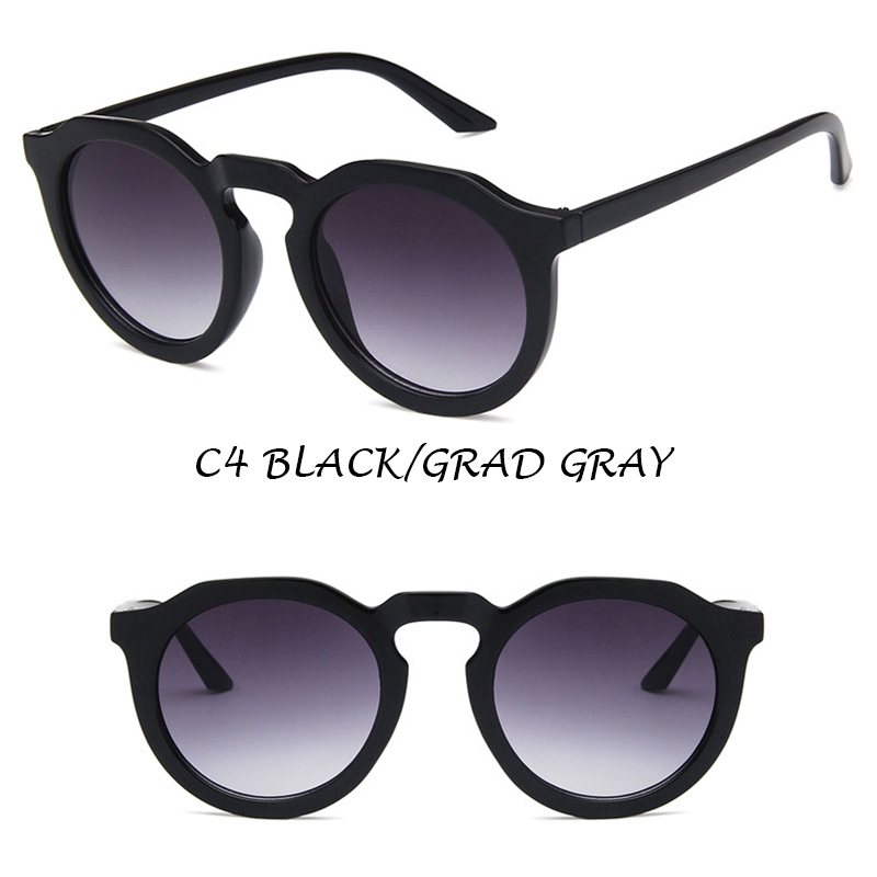 Kính mát nữ gọng tròn thời trang