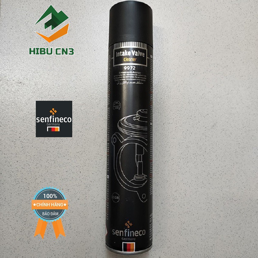 DUNG DỊCH VỆ SINH HỆ THỐNG KHÍ NẠP, VAN NẠP Senfineco (Intake Valve Cleaner 9972, 400ml)