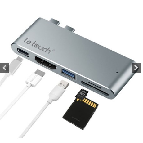 LETOUCH DUAL USB-C HUB PRO HDMI 4K