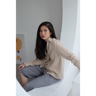 Áo sơ mi nữ dài tay basic công sở BASIC SHIRT, áo sơ mi nữ đẹp