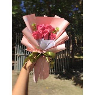 Sỉ 10 bó hoa sáp 5 bôg