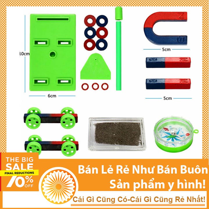 Bộ nam châm dạy học nam châm thí nghiệm trường học thông minh