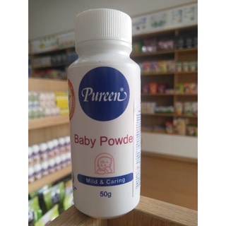 Phấn thơm và phấn rơm dịu nhẹ Pureen