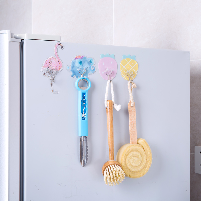 Móc Treo Dán Tường Hình Trái Cây Dễ Thương Tiện Lợi