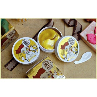 (Hàng nội địa Hàn) Mặt nạ mắt DEWYTREE PRIME GOLD SNAIL EYE PATCH