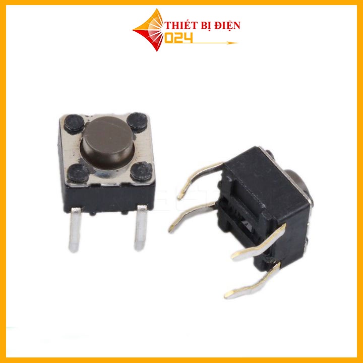 Nút Nhấn 4 Chân 6x6x5mm