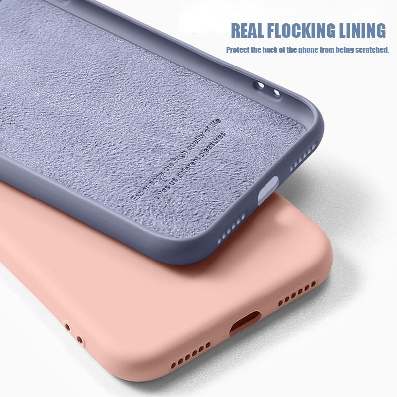 Ốp Điện Thoại bằng Silicone Lỏng Chống Rơi Màu Trơn Cho Xiaomi Redmi K40 Pro / K30 5G / K30 Pro / Poco F3