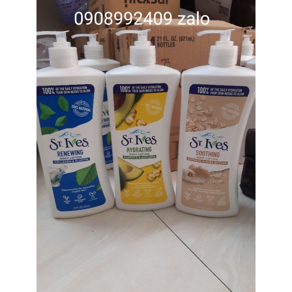 Sữa dưỡng thể st.Ives 621ml