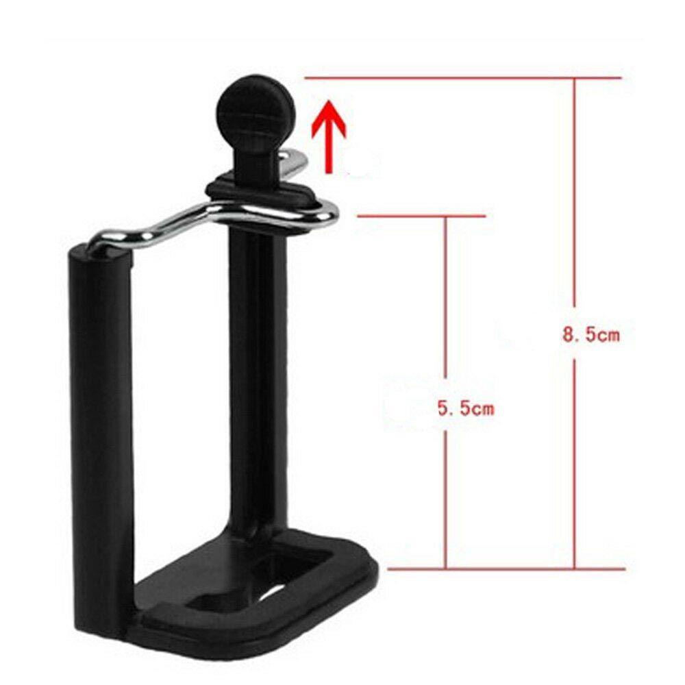 Kẹp Giữ Điện Thoại Màu Đen Siêu Bền Cho Giá Đỡ Ba Chân