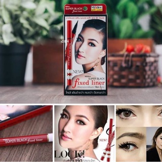 Kẻ mắt mistine super black fixed liner