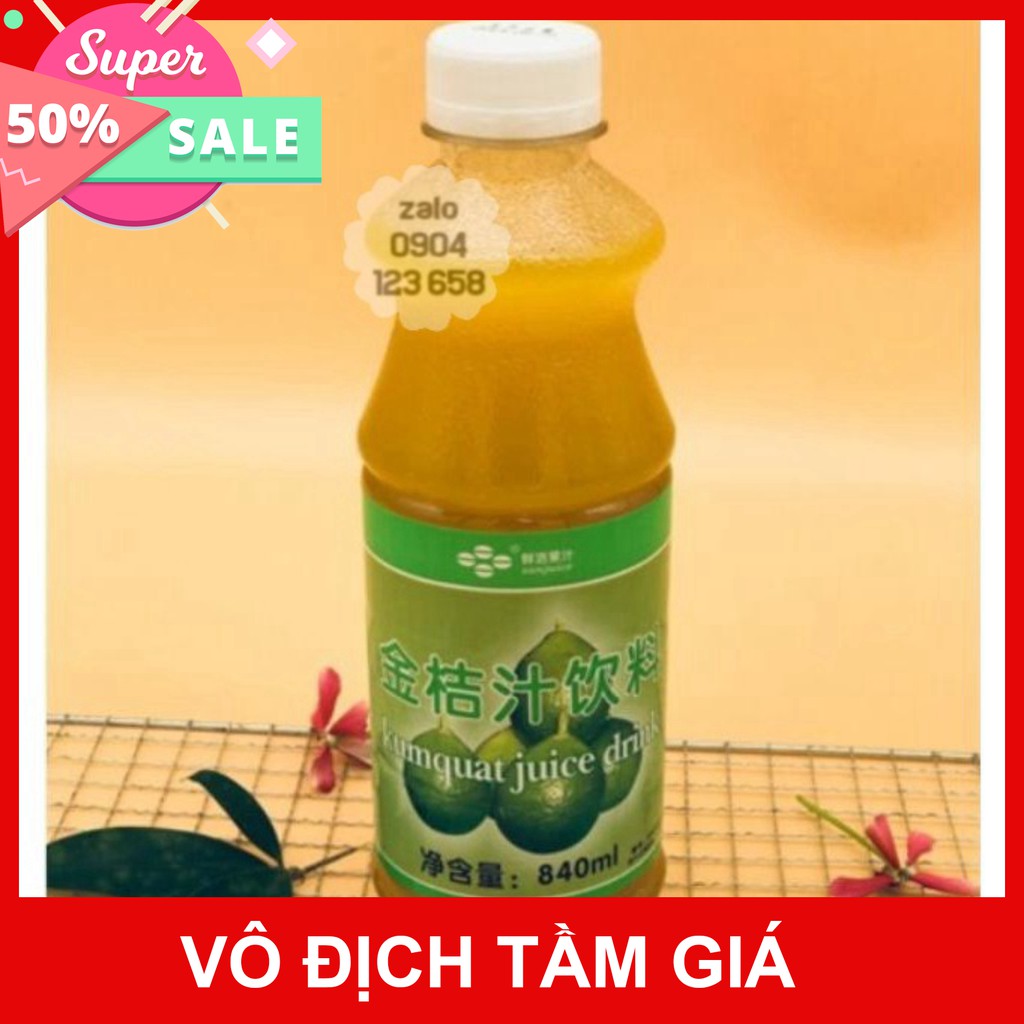 [GIÁ SỈ] Siro kim quất - siro kum quất chai 840ml