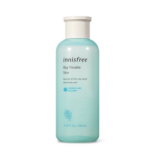 [Hàng chính hãng] Nước Hoa Hồng Dành Cho Da Mụn Innisfree Bija Trouble Skin 200ml