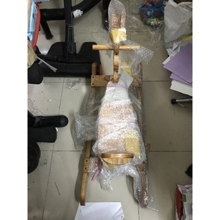 Ngựa gỗ bập bênh cho bé cỡ nhỡ