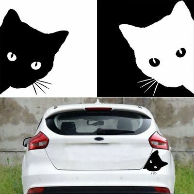 1 bộ 02 chiếc Decal hình mèo