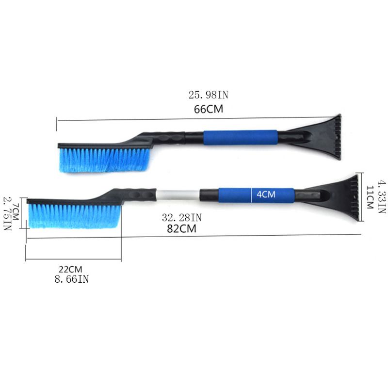 Cây Cọ Phủ Tuyết 2 Trong 1 Chuyên Dụng Cho Vệ Sinh Kính Chắn Gió Xe Hơi