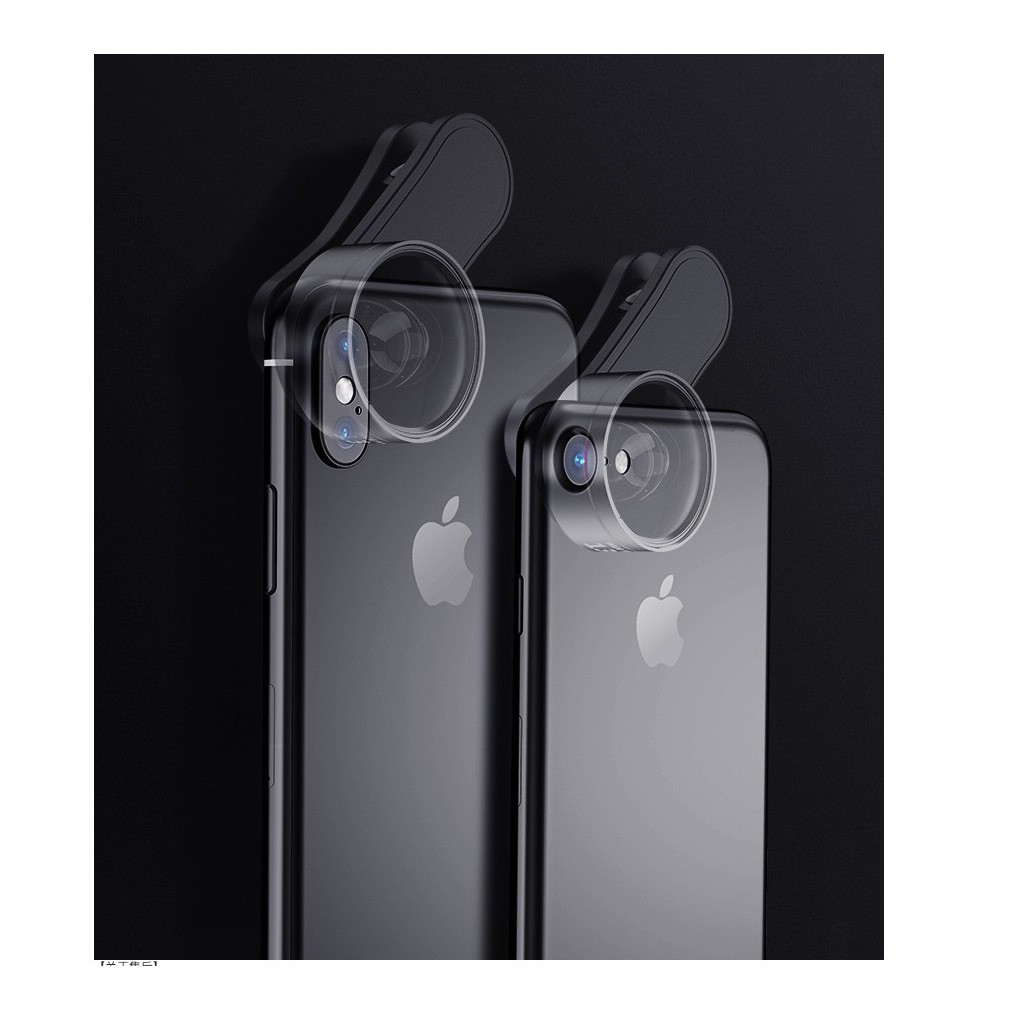 Bộ combo lens ssky chụp ảnh kẹp góc rộng Wide 135 , Fisheye 180 , Macro 20x cho điện thoại Iphone , Samsung, Pixel | BigBuy360 - bigbuy360.vn