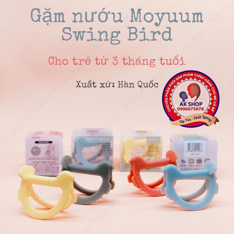 Gặm nướu chim Moyuum swing birt hàng chính hãng Hàn Quốc