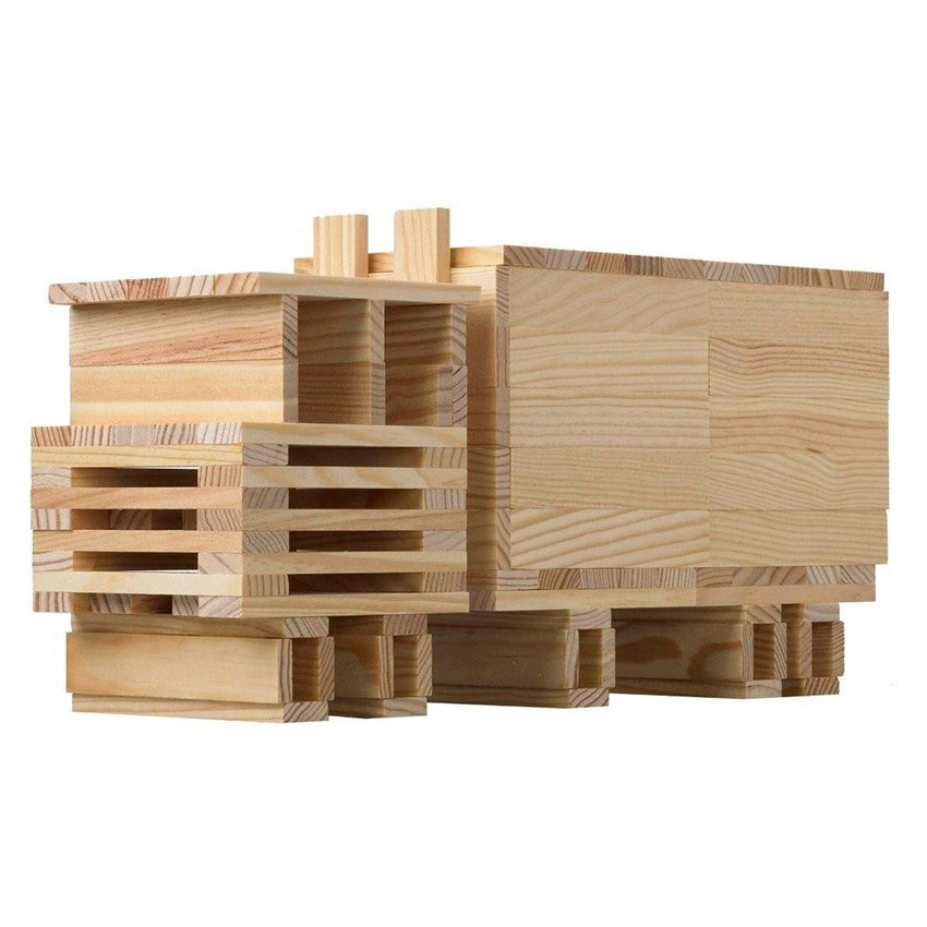 BỘ XẾP HÌNH KAPLA 100 THANH GỖ