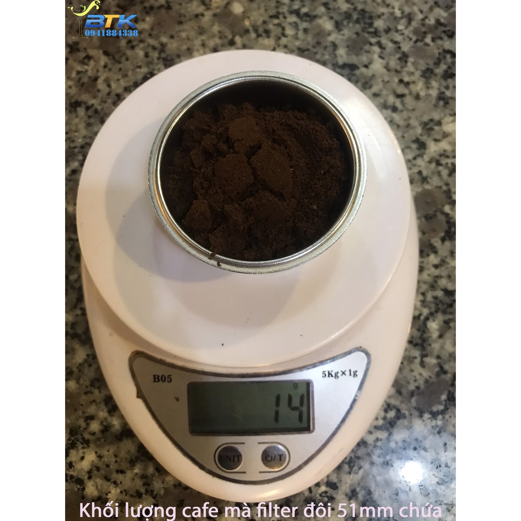 Filter 51mm - Giỏ Lọc Đơn Đôi 51mm - Basket 51mm