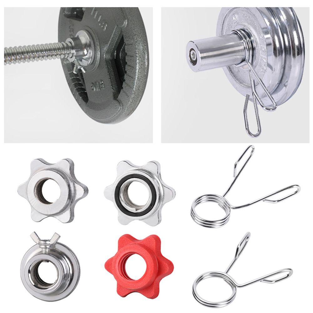 Kẹp Khóa Thanh Tạ Bằng Thép Chuyên Dụng Cho Tập Gym