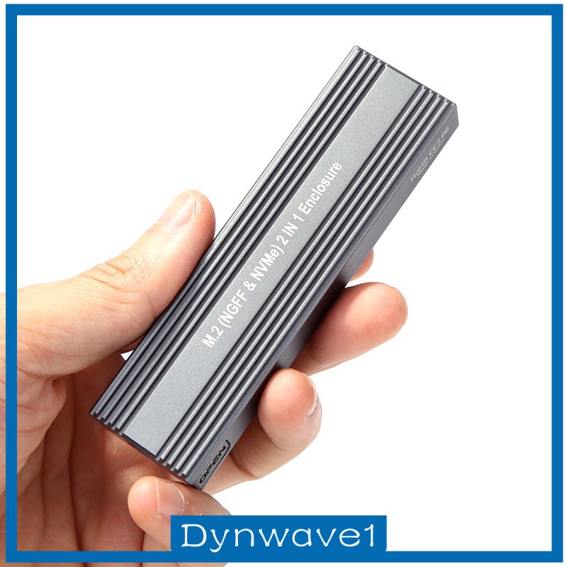 [DYNWAVE1] Hard Drive Box M2 SATA SSD to USB 3.0 SSD Disk External Enclosure Adapter