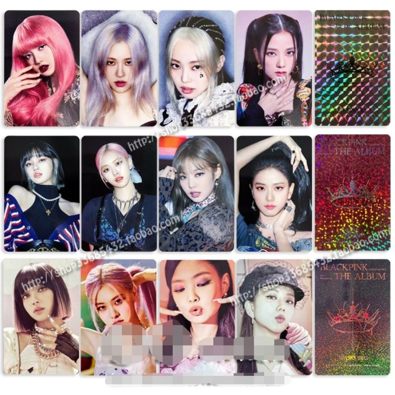 Set card ảnh unoff BLACKPINK - 4+1 The Album Limited Photobook, 2020 Summer Diary in Seoul DVD