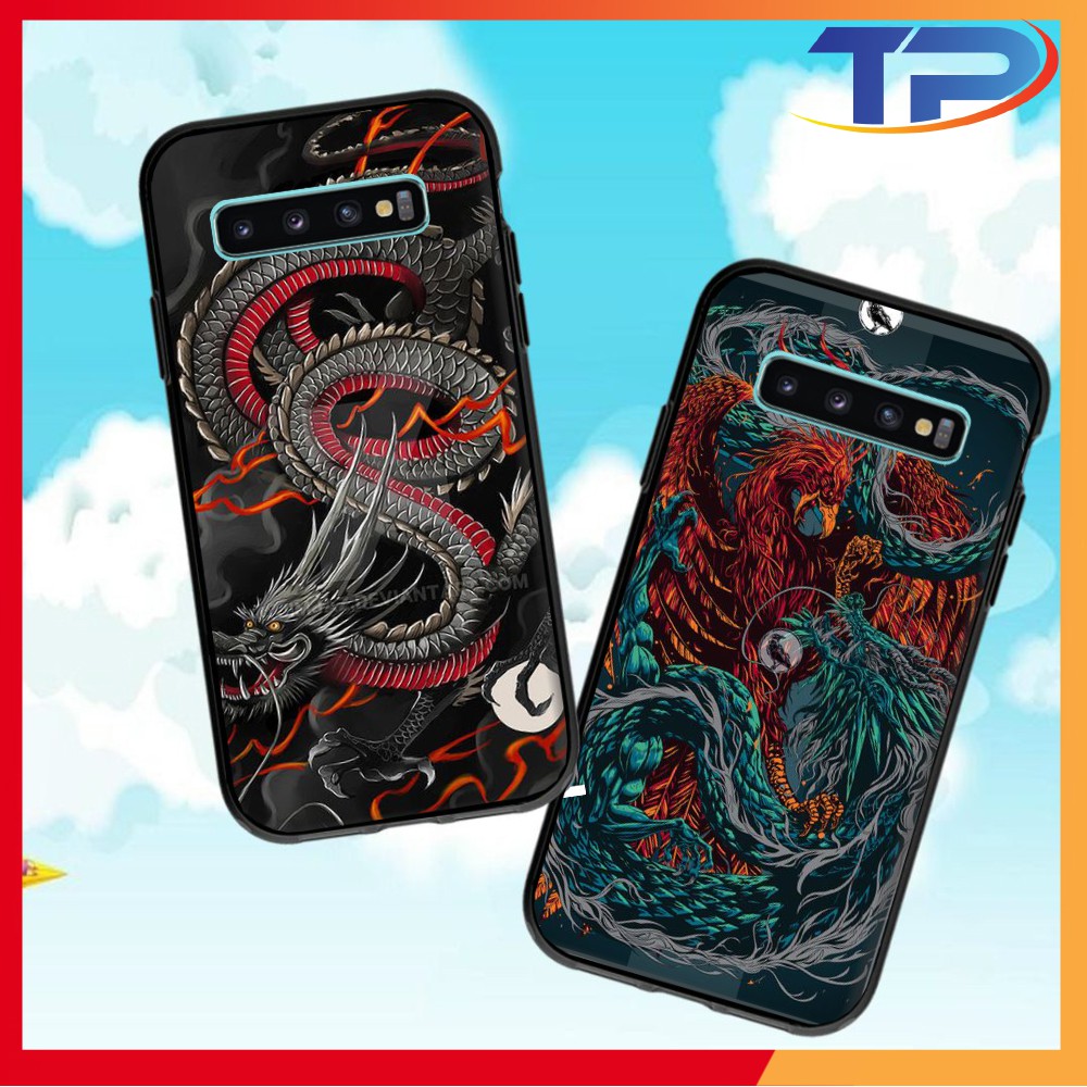 Ốp lưng Samsung Galaxy S10 Plus / S10 / S9 Plus / S9 / S8 Plus / S8 / S7 Edge Hình Rồng Thiên 03