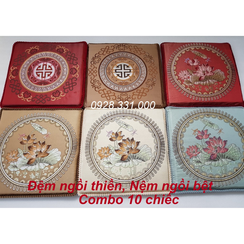 Đệm Ngồi Thiền, Nệm ngồi bệt Combo 10 chiếc