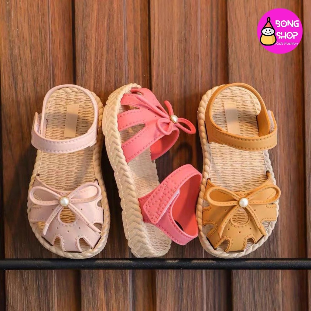 Giày sandal cao su dễ thương xinh xắn cho bé gái