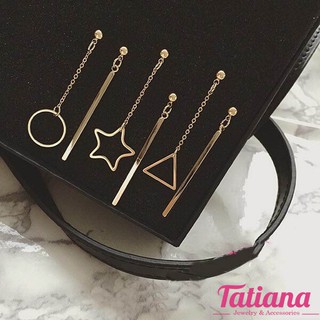 Bông tai triangle drop - Tatiana - b2385