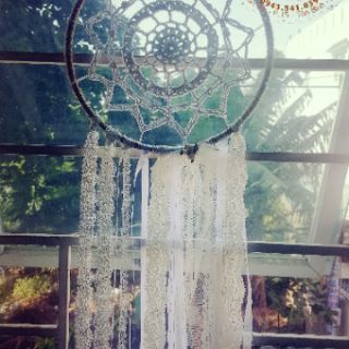 Dream Catcher ren trắng