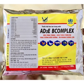 ADE Bcomplex - Vitamin tổng hợp (100g/gói)