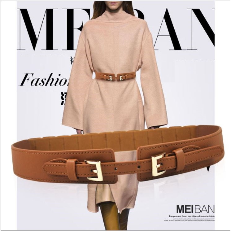 Đai váy belt nữ Thời trang 2 kim