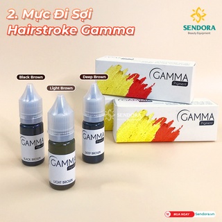 Mực Gamma phun mày Đài Loan, Mực nước phun sợi chân mày