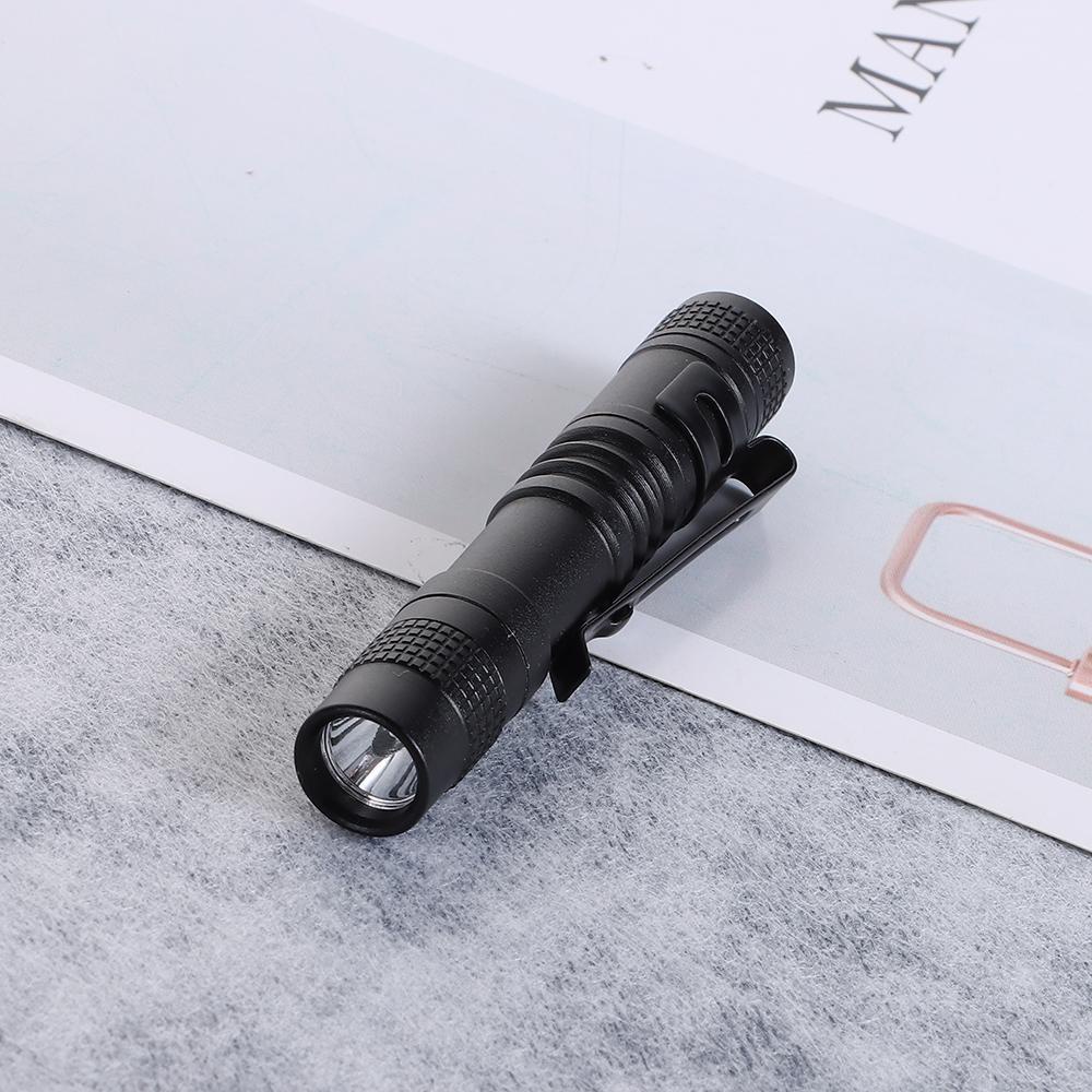 MYRONGVN Bút Đèn Pin Cắm Trại Cầm Tay Kèm Kẹp Tiện Dụng