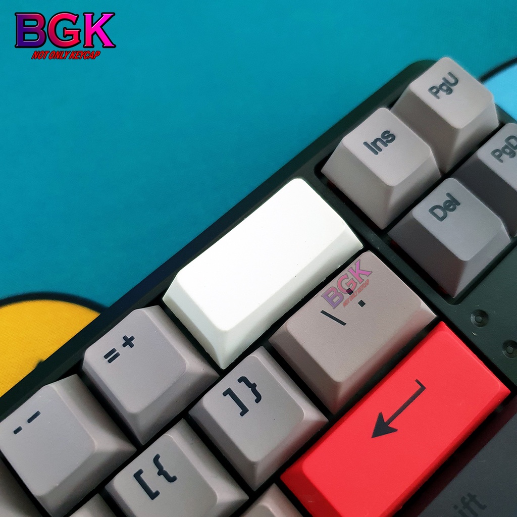 1 Nút Keycap 2U R4 gắn nút Back Chuẩn Cherry profile PBT không in chữ