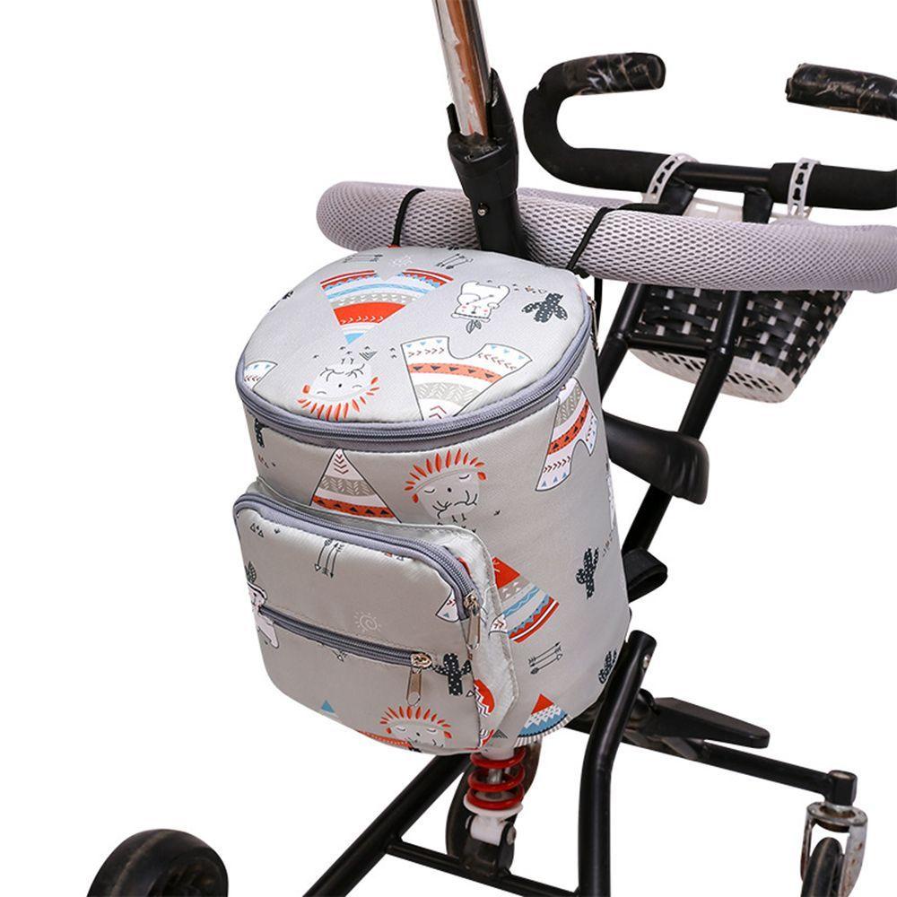 Túi Đựng Tã Em Bé Chống Nước In Hình Hoạt Hình Treo Xe Đẩy Em Bé