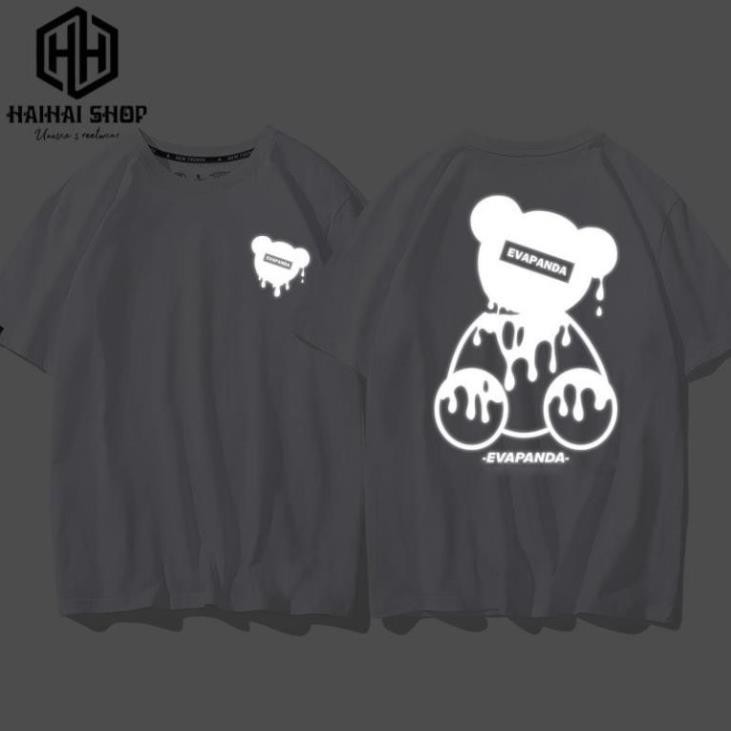 Áo Thun Phản Quang Evapanda Cotton 75%, Form Rộng Unisex, Nam Nữ Đẹp Ken T-Shirt. siêu hót JASHOP