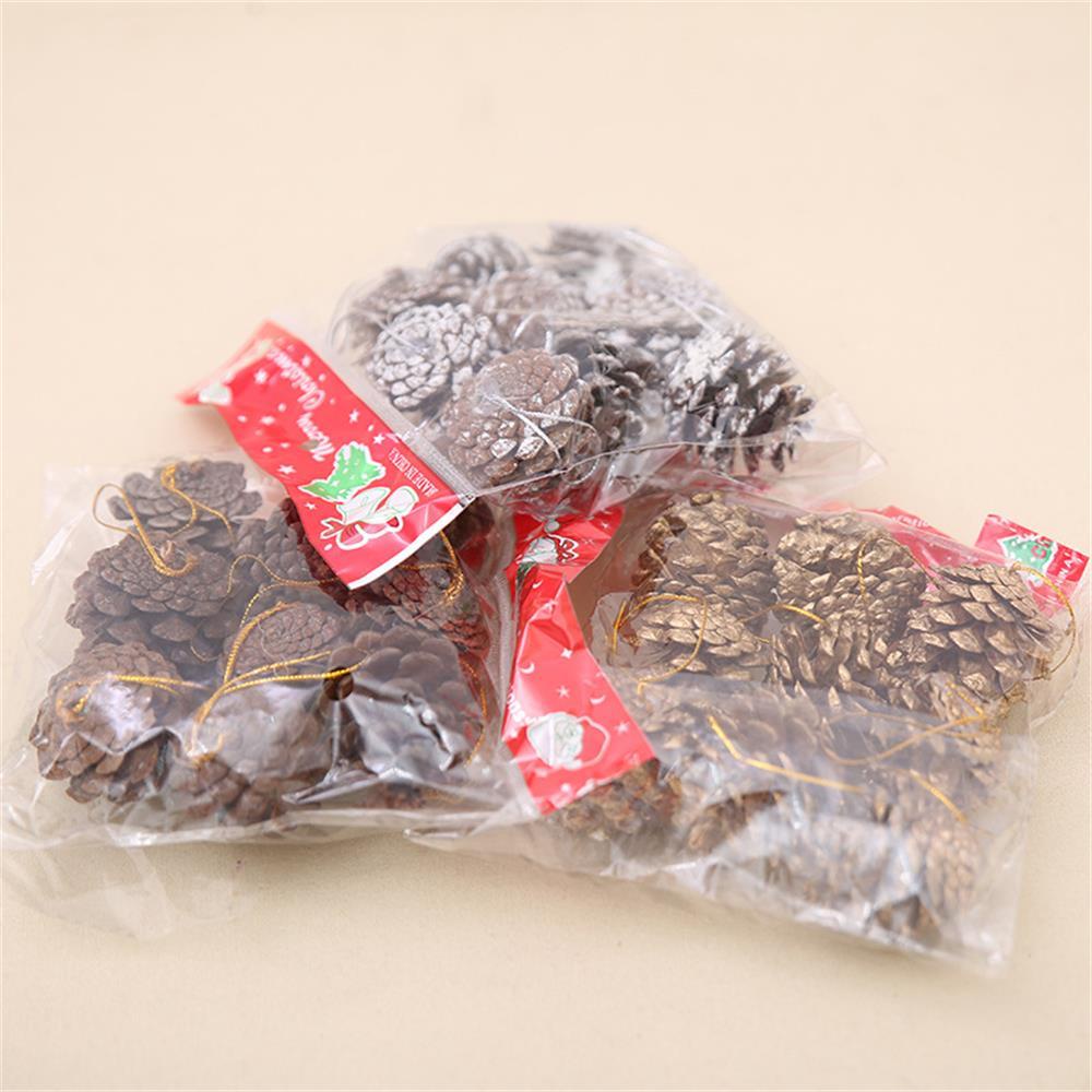 GOGOUP 9Pcs/set Christmas Tree Ornament DIY Craft Party Supplies Hanging Ball