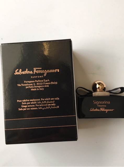 [MINI] Nước Hoa Nữ Salvatore Ferragamo Signorina Misteriosa EDP 5ml - Scent of Perfumes