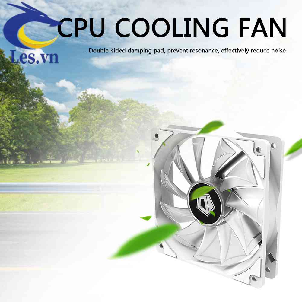 Quạt TảN NhiệT XF-12025 120mm 4Pin Cho CPU MáY TíNh