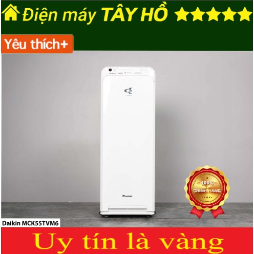 [GIAN HÀNG UY TÍN] [HÀNG CHÍNH HÃNG] Máy lọc không khí Daikin MCK55TVM6