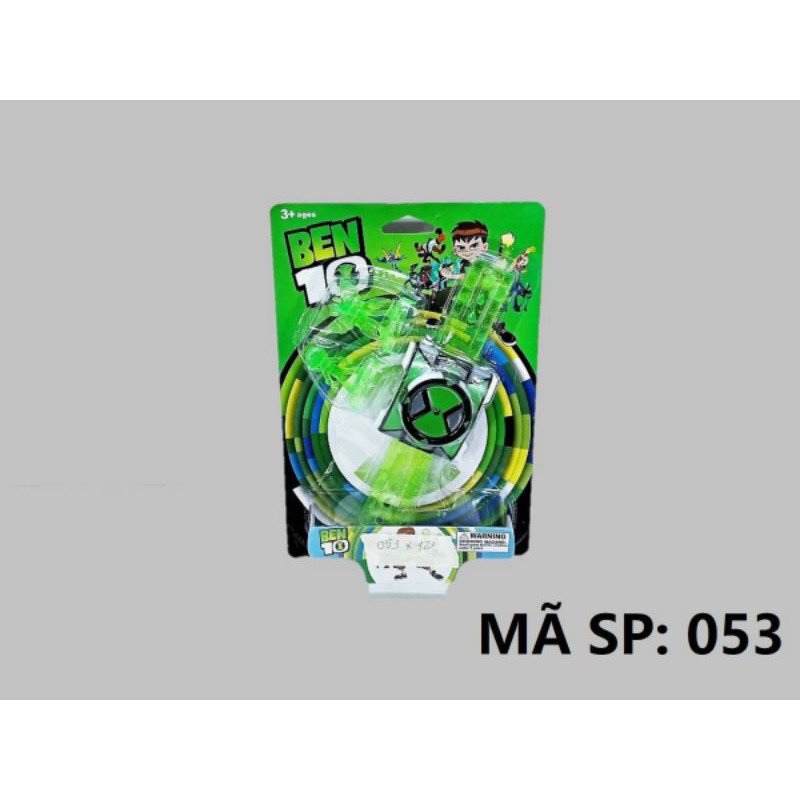 Vỉ đồn.g hồ Ben 10 có đèn 55k