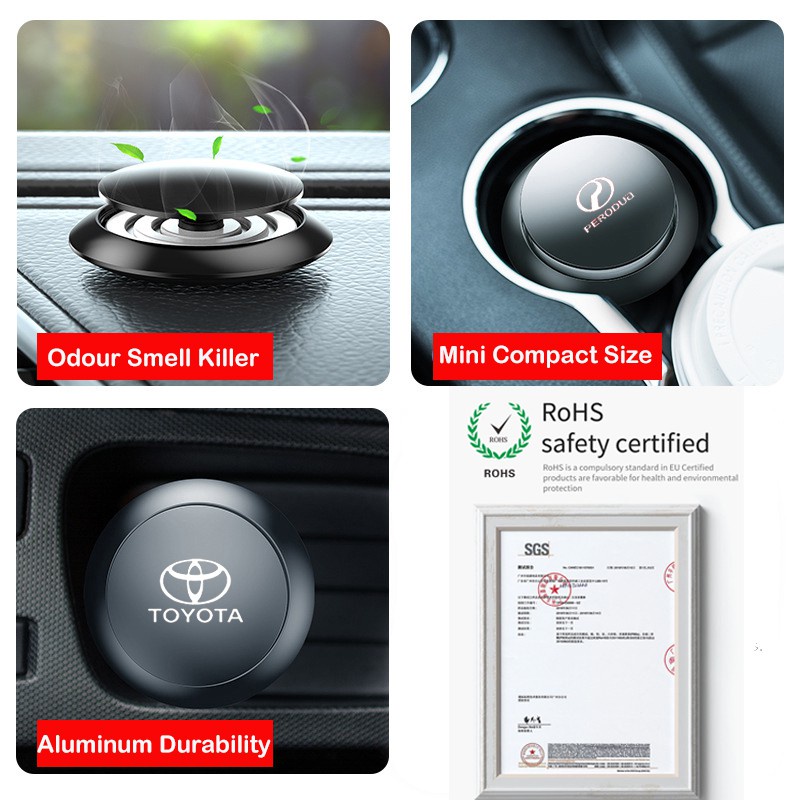 Phụ Kiện Khuếch Tán Nước Hoa Bằng Hợp Kim Kẽm Cho Xe Hơi Toyota