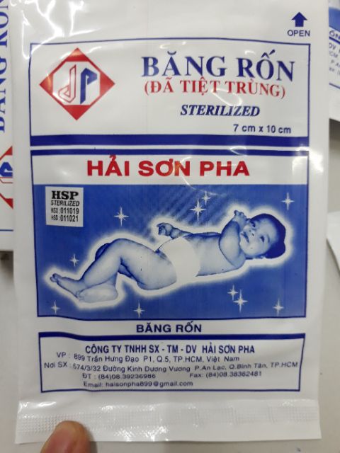 Băng rốn cho trẻ sơ sinh