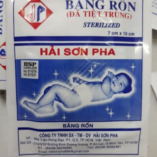 Băng rốn cho trẻ sơ sinh